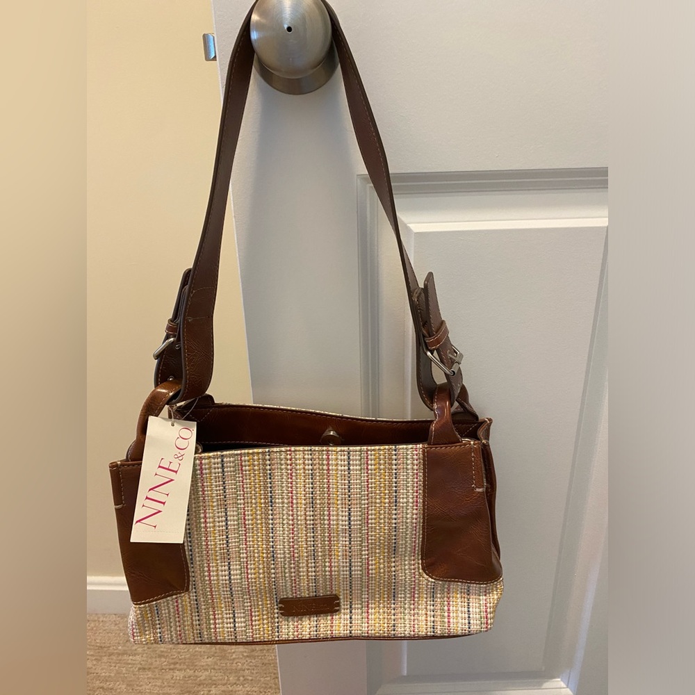 NWT, Nine & Co. Cute Summer Satchel Handbag!